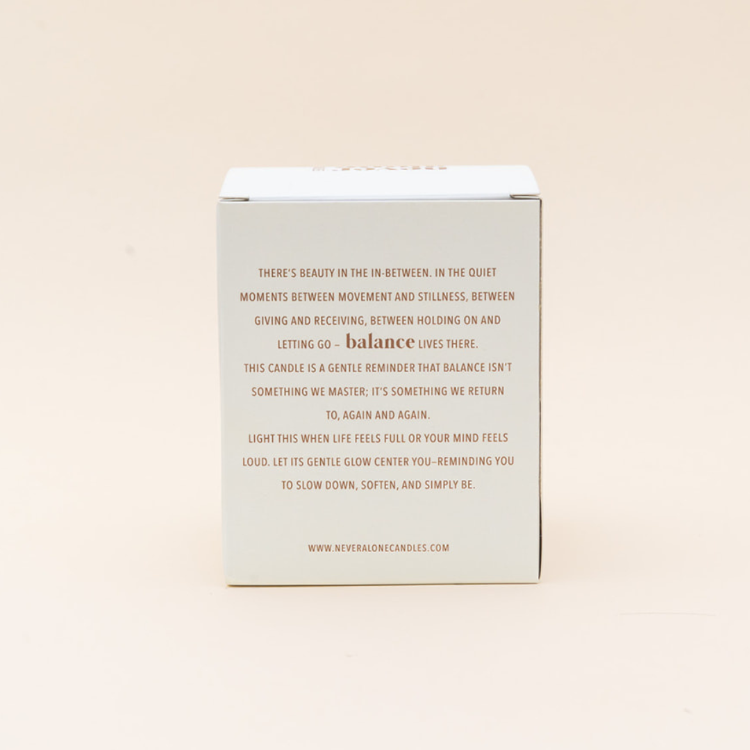 Black Tea + Bergamot Scented Candle