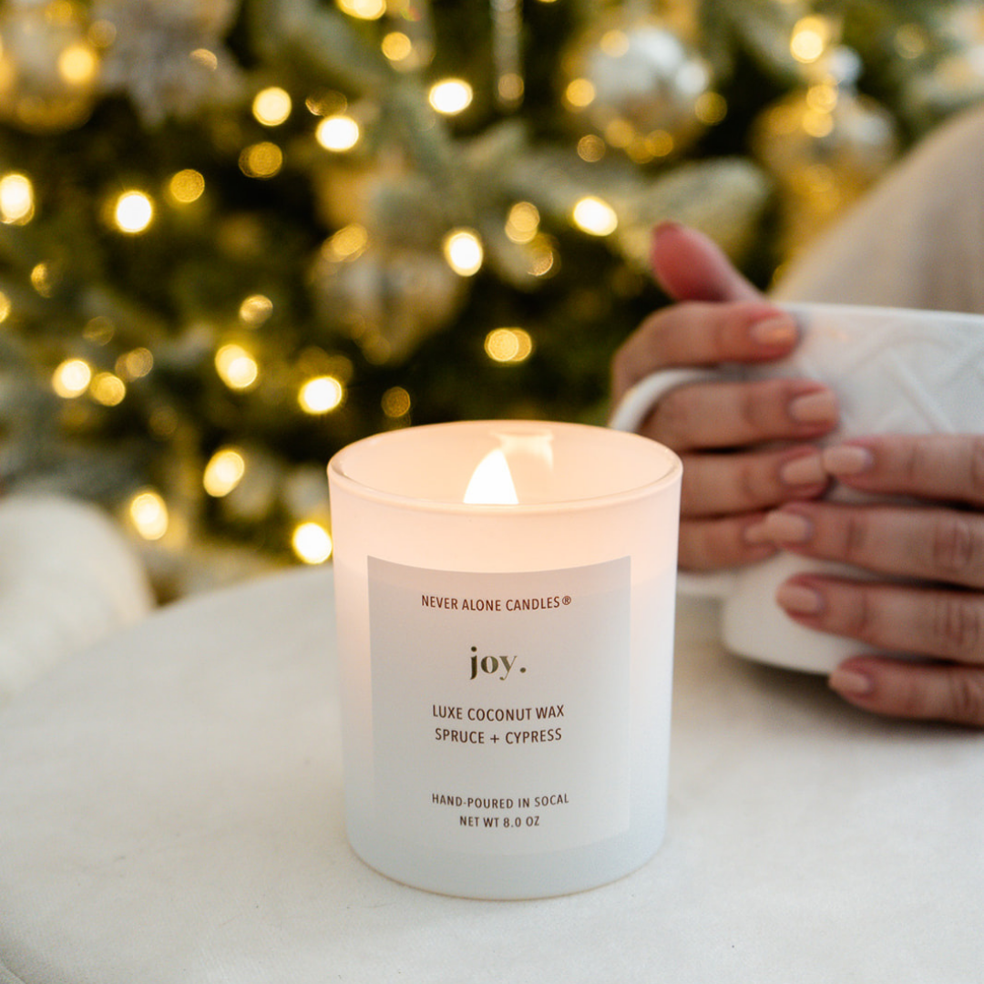 Cypress + Spruce Scented Mini Candle