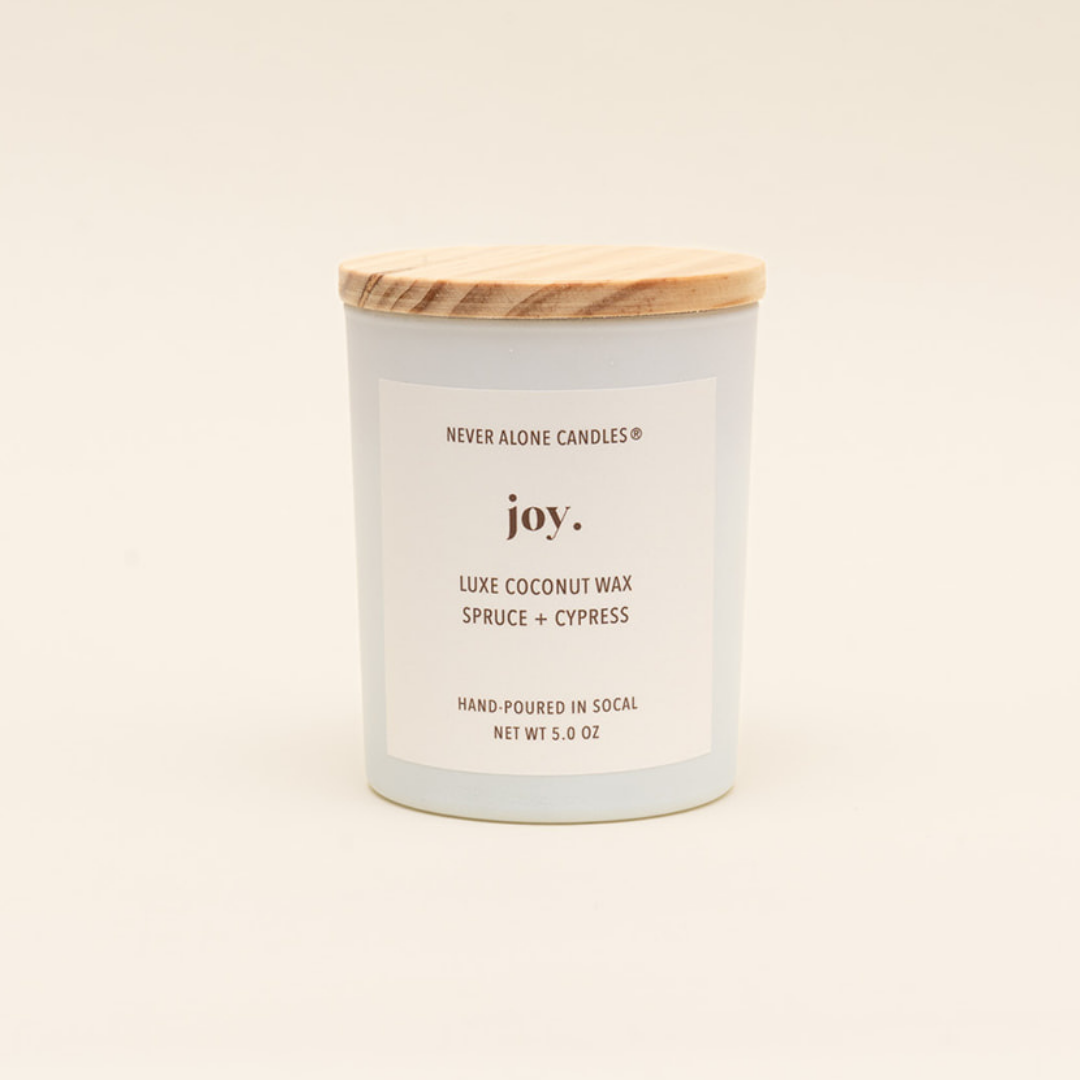 Cypress + Spruce Scented Mini Candle