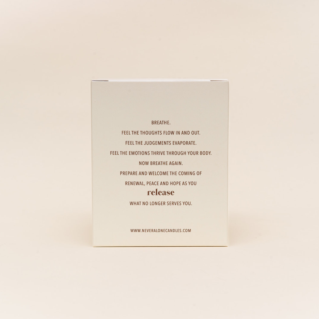 Palo Santo + Cedarwood Scented Candle