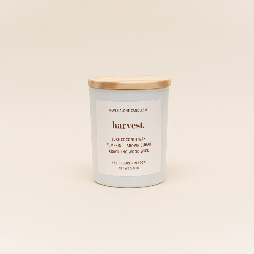 Pumpkin + Brown Sugar Mini Candle