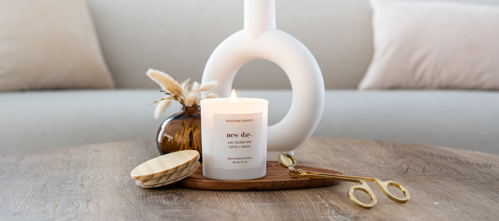 Winter to spring candle scents feature in Apartment Guide.