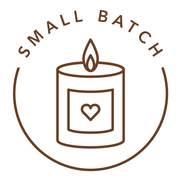 candles made in small batches