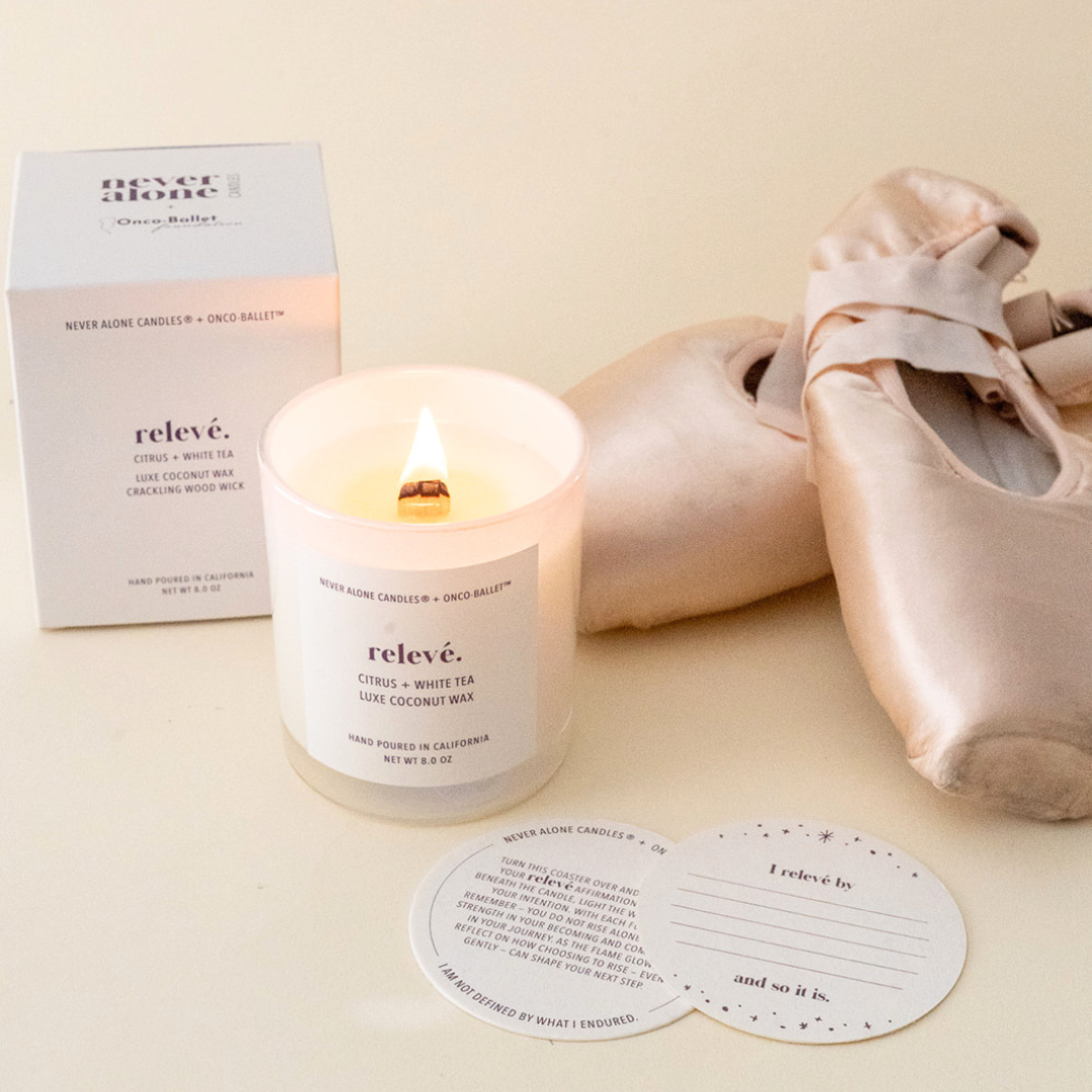 Relevé | Citrus + White Tea Scented Candle