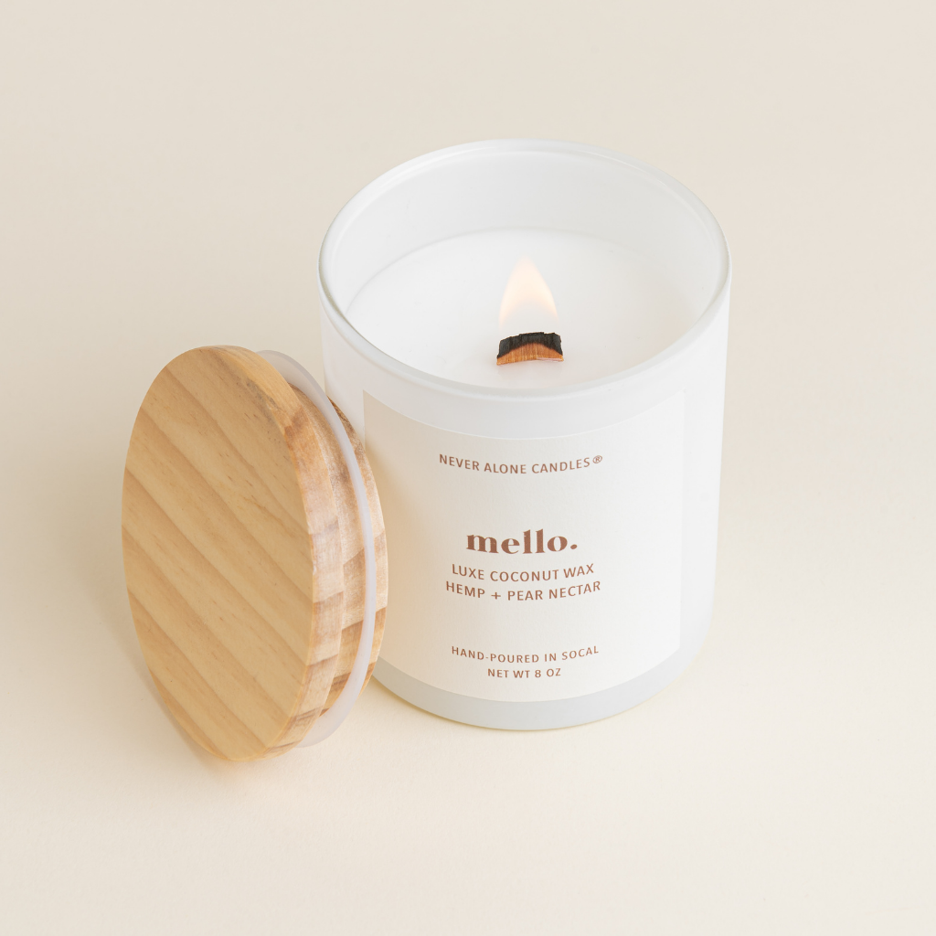Hemp + Pear Nectar Scented Candle