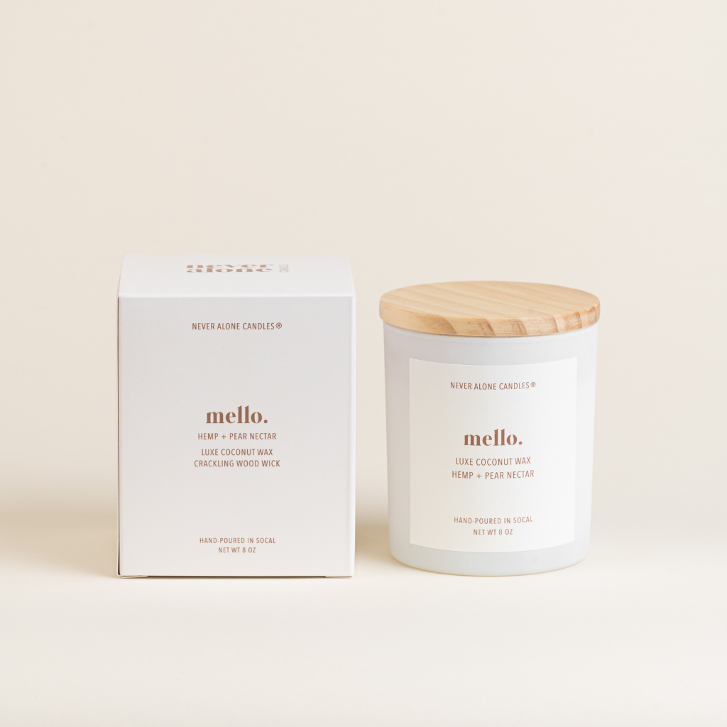 Hemp + Pear Nectar Scented Candle